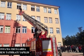 Tosya’da Okullarda Deprem Tatbikatı Yapıldı