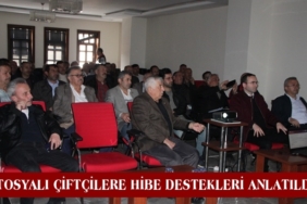 Tosyalı Çiftçilere Hibe Destekleri Anlatıldı