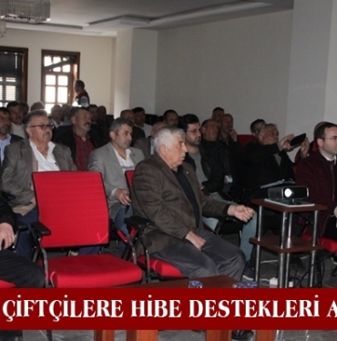 Tosyalı Çiftçilere Hibe Destekleri Anlatıldı