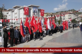 23 Nisan Ulusal Egemenlik Çocuk Bayramı Törenle Kutlandı