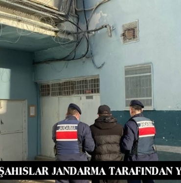 Aranan Şahıslar Jandarma Tarafından Yakalandı