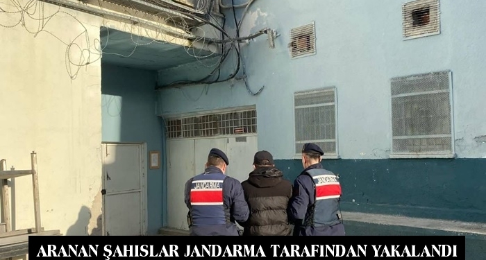 Aranan Şahıslar Jandarma Tarafından Yakalandı