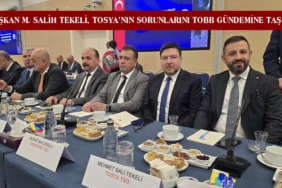 Başkan M. Salih Tekeli, Tosya’nın Sorunlarını TOBB Gündemine Taşıdı