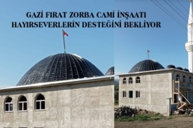 Gazi Fırat Zorba Cami İnşaatı Hayırseverlerin Desteğini Bekliyor