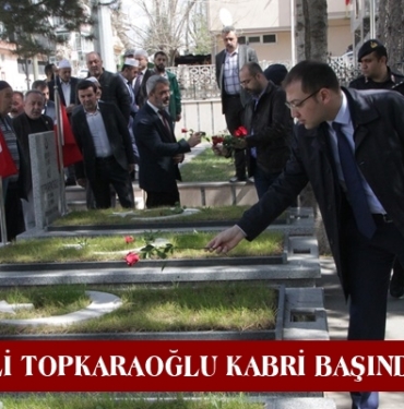 Şehit Ali Topkaraoğlu Kabri Başında Anıldı