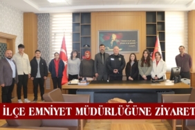 Tosya Cumhuriyet Anadolu Lisesi’nden İlçe Emniyet Müdürlüğüne Ziyaret