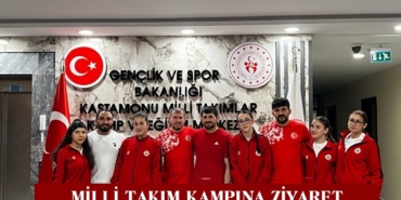 Tosya Gençlik Spor’dan Milli Takım Kampına Ziyaret