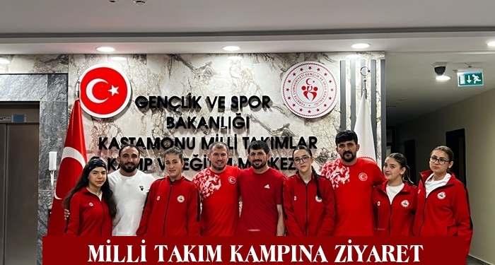 Tosya Gençlik Spor’dan Milli Takım Kampına Ziyaret