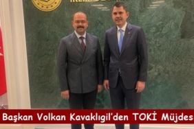 Başkan Volkan Kavaklıgil’den TOKİ Müjdesi
