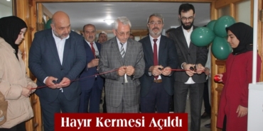 İHH Tosya Şubesi Hayır Kermesi Açıldı