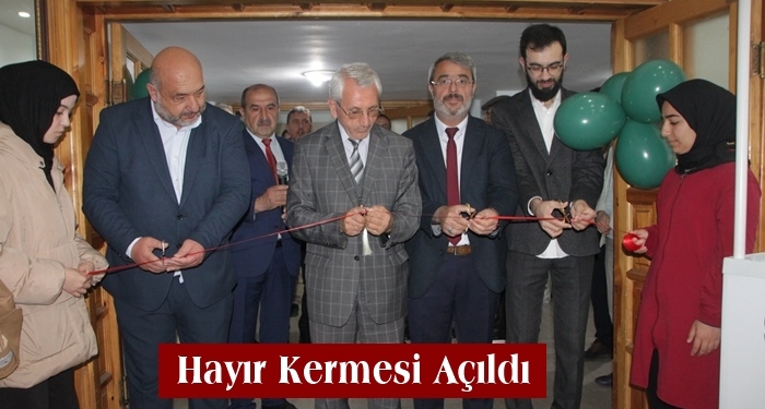 İHH Tosya Şubesi Hayır Kermesi Açıldı