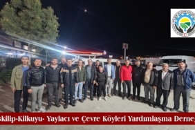 İskilip-Kilkuyu- Yaylacı ve Çevre Köyleri Yardımlaşma Derneği Yeni Yönetiminin İlk Gündemi Ulaşım Sorunu