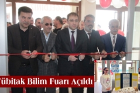 Mehmet Akif Ersoy İmam Hatip Ortaokulu’nda Tübitak Bilim Fuarı Açıldı