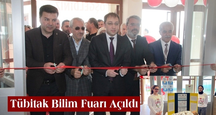 Mehmet Akif Ersoy İmam Hatip Ortaokulu’nda Tübitak Bilim Fuarı Açıldı