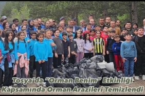 “Orman Benim” Etkinliği Kapsamında Orman Arazileri Temizlendi