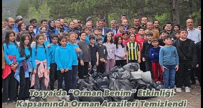 “Orman Benim” Etkinliği Kapsamında Orman Arazileri Temizlendi