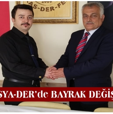 TOSYA-DER’de BAYRAK DEĞİŞİMİ