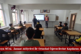 Tosya MTAL  Zanaat Atölyeleri İle Ortaokul Öğrencilerine Kapılarını Açtı