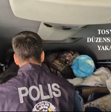 TOSYA’DA 8 DÜZENSİZ GÖÇMEN YAKALANDI!