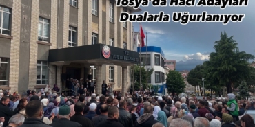 Tosya’da Hacı Adayları Dualarla Uğurlanıyor