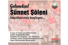 Geleneksel Sünnet Şöleni Başlıyor