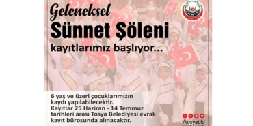 Geleneksel Sünnet Şöleni Başlıyor