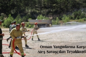 Orman Yangınlarına Karşı Ateş Savaşçıları Teyakkuzda
