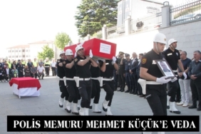 Polis Memuru Mehmet Küçük’e Veda