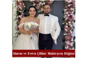 Sinem ve Evren Çiftine Muhteşem Düğün!