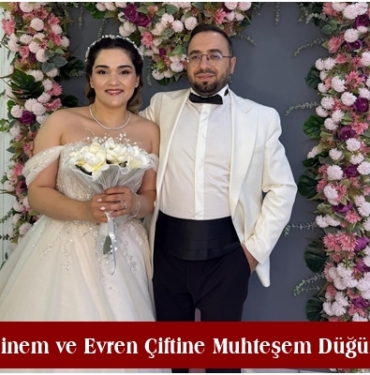 Sinem ve Evren Çiftine Muhteşem Düğün!