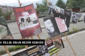 Tosya Cumhuriyet Anadolu Lisesi’nde 100 Yıllık Dram Resim Sergisi Düzenlendi