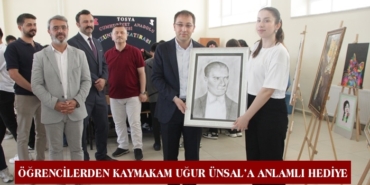 Tosya Cumhuriyet Anadolu Lisesi’nde Resim Sergisi