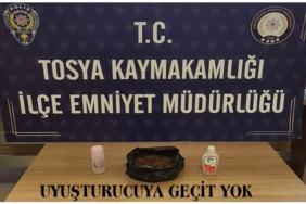 TOSYA EMNİYET MÜDÜRLÜĞÜNDEN UYUŞTURUCUYA GEÇİT YOK