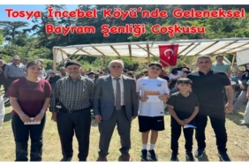 Tosya İncebel Köyü’nde Geleneksel Bayram Şenliği Coşkusu