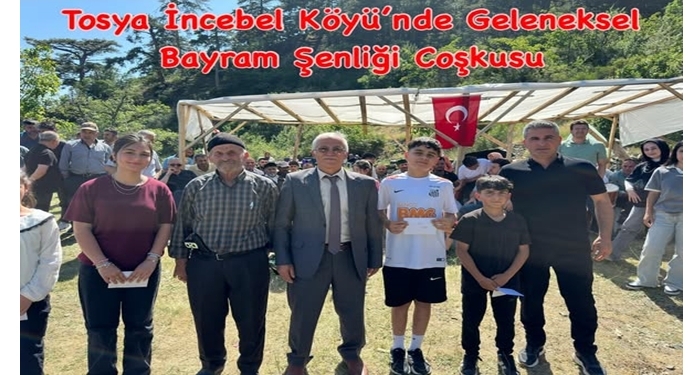 Tosya İncebel Köyü’nde Geleneksel Bayram Şenliği Coşkusu