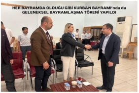 Tosya’da Bayramlaşma Töreni