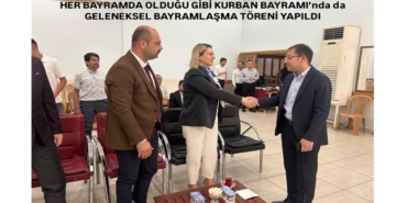 Tosya’da Bayramlaşma Töreni