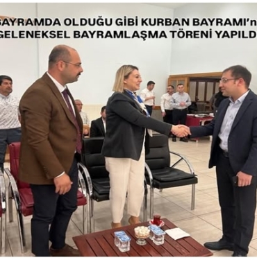 Tosya’da Bayramlaşma Töreni