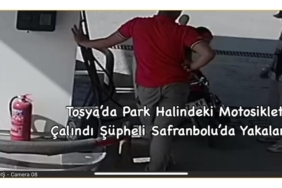 Tosya’da Park Halindeki Motosiklet Çalındı — Şüpheli Safranbolu’da Yakalandı