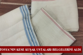 Tosya’nın Kese Kuşak Ustaları Belgelerini Aldı