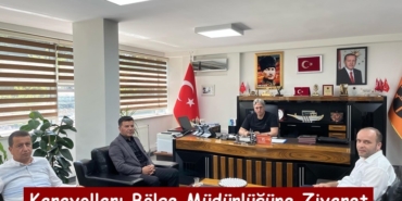 Ak Parti İlçe Başkanından Karayolları Bölge Müdürlüğüne Ziyaret