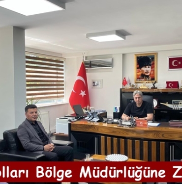 Ak Parti İlçe Başkanından Karayolları Bölge Müdürlüğüne Ziyaret