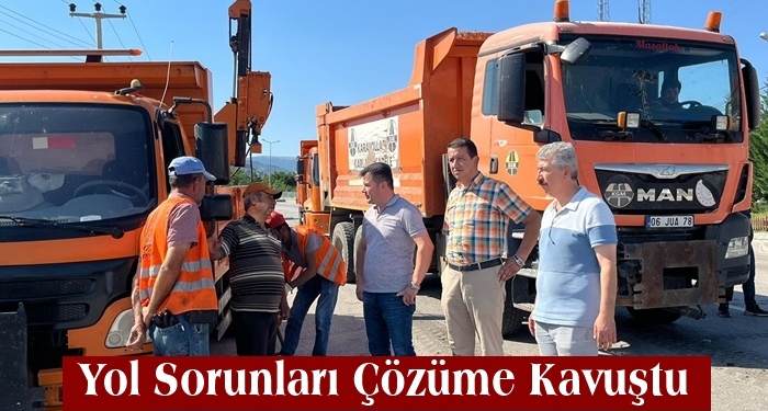Ak Parti Ziyareti Sonrası Sorunlar Çözüme Kavuştu