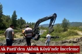Ak Parti’den Akbük Köyü’nde İnceleme