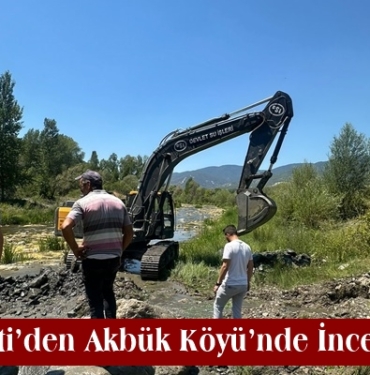 Ak Parti’den Akbük Köyü’nde İnceleme