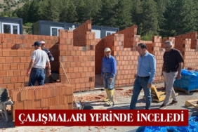 Belediye Başkan Yardımcısı Ahmet Büyükacar, Çalışmaları Yerinde İnceledi
