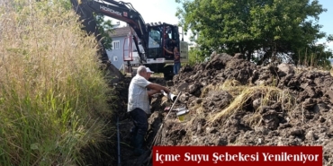 Mısmılağaç Köyü İçme Suyu Şebekesi Yenileniyor
