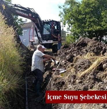Mısmılağaç Köyü İçme Suyu Şebekesi Yenileniyor