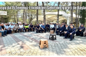 Tosya’da 15 Temmuz Etkinlikleri Şehitlik Ziyareti ile Başladı