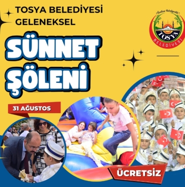 Geleneksel Sünnet Şöleni Pazar Günü Yapılacak